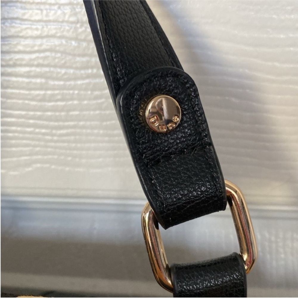 Dune London Backpack Black Leopard Accent - Picture 5 of 14